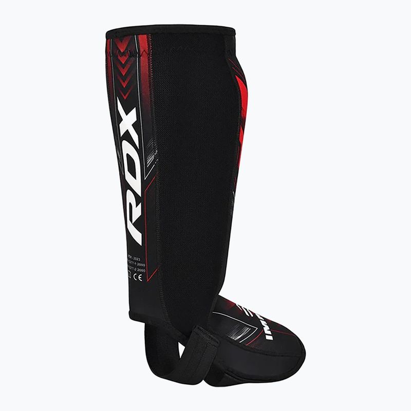 Chrániče holení a chodidiel RDX IMMAF Approved Neoprene Shin Instep red 4