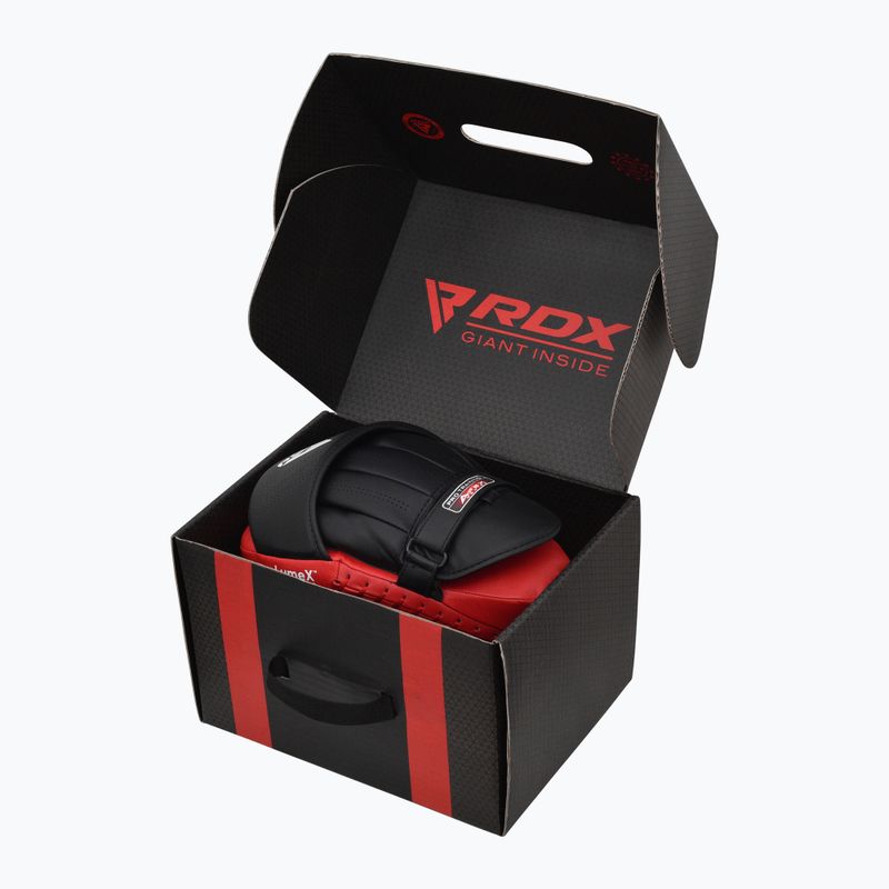 Tréningové lapy RDX Apex Curved Training Boxing Pads red 6