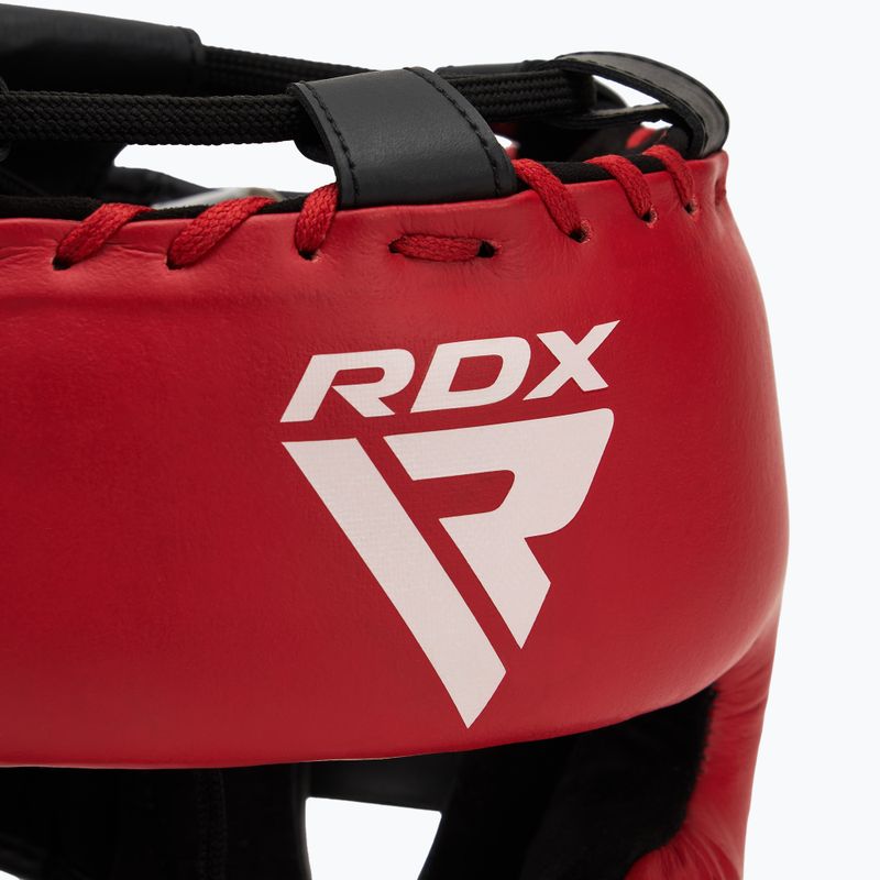 Boxerská prilba RDX Guard Grill T1 red 4