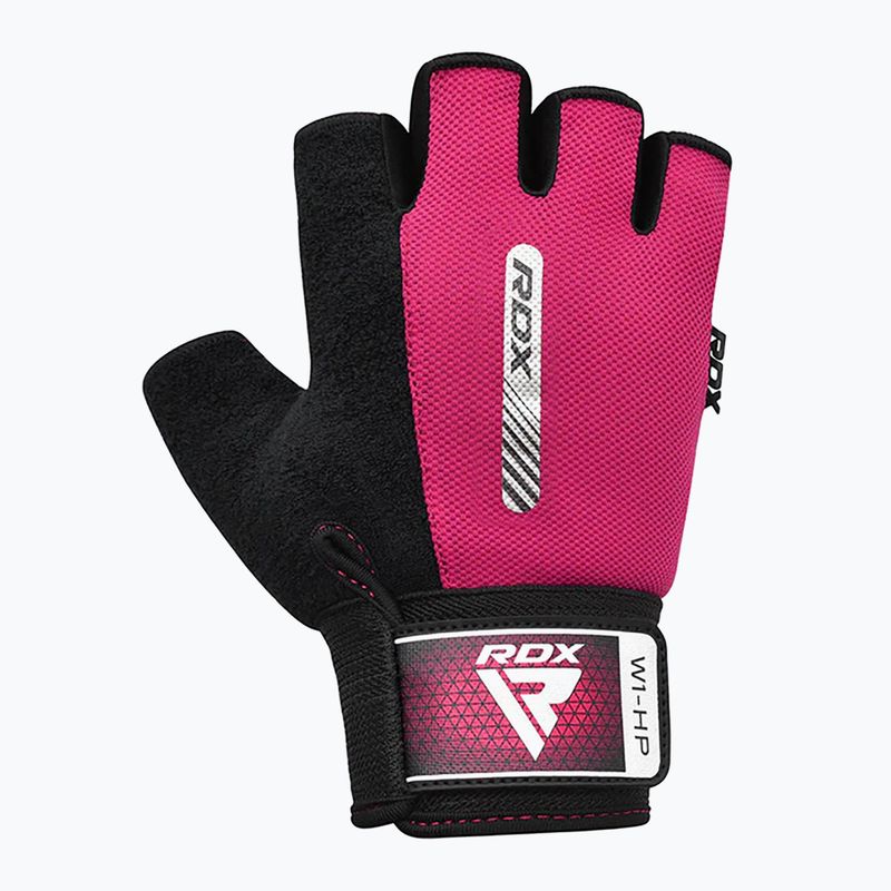 Trekkingové rukavice RDX Gym Workout W1 pink 2