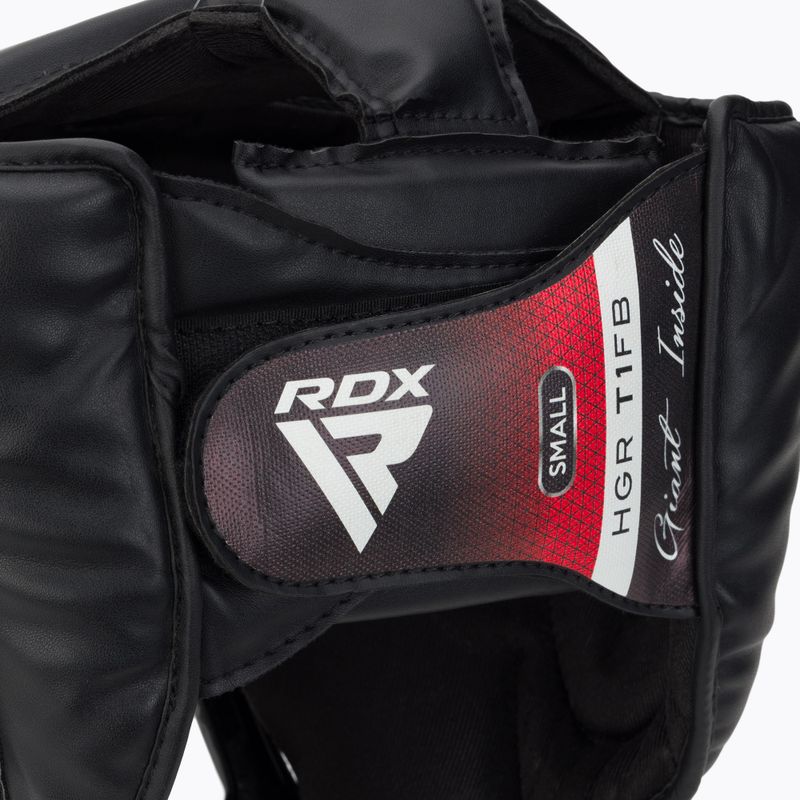 Boxerská prilba RDX Guard Grill T1 čierna 4