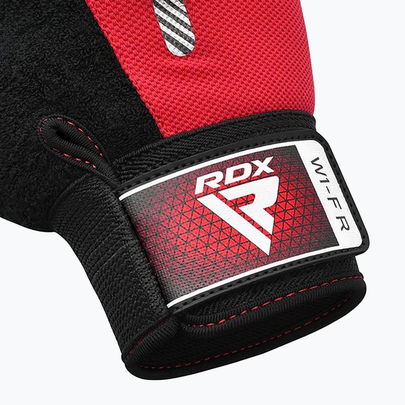 Tréningové rukavice RDX W1F Full Finger red 4