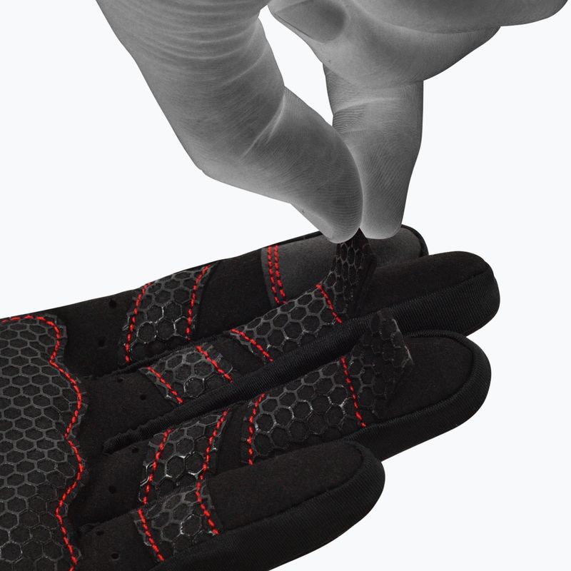 Tréningové rukavice RDX W1F Full Finger red 7