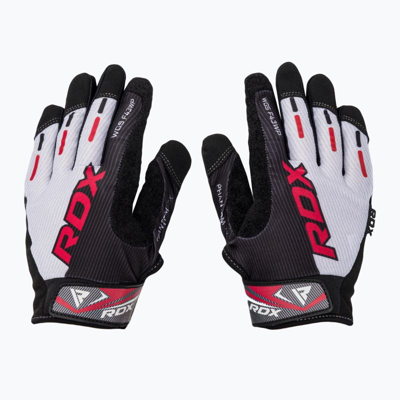 RDX Sublimation F43 tréningové rukavice čiernobiele WGS-F43WP 3