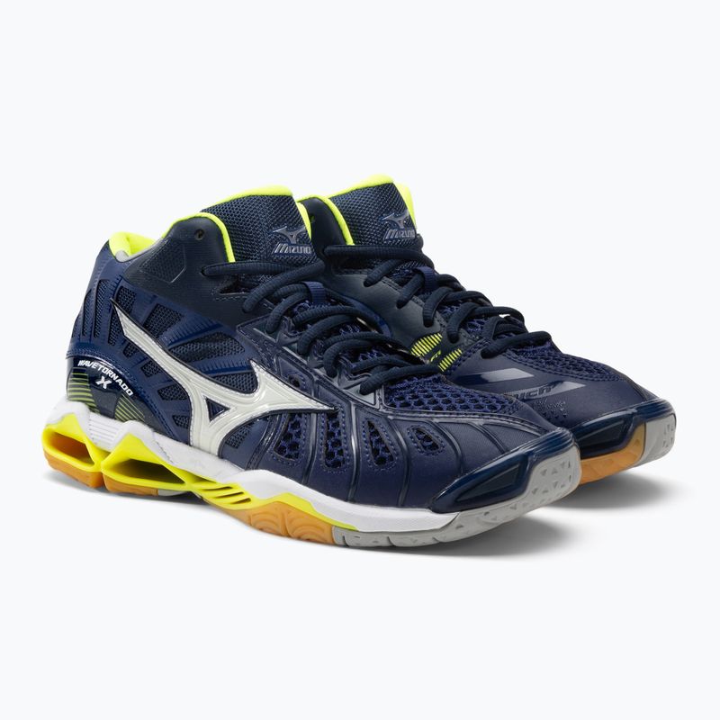 Volejbalová obuv Mizuno Wave Tornado X Mid modrá V1GA161771 5