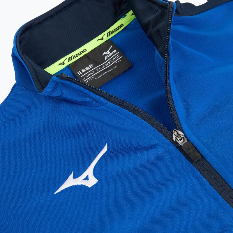 Detská tréningová mikina Mizuno Knitted Track royal 4