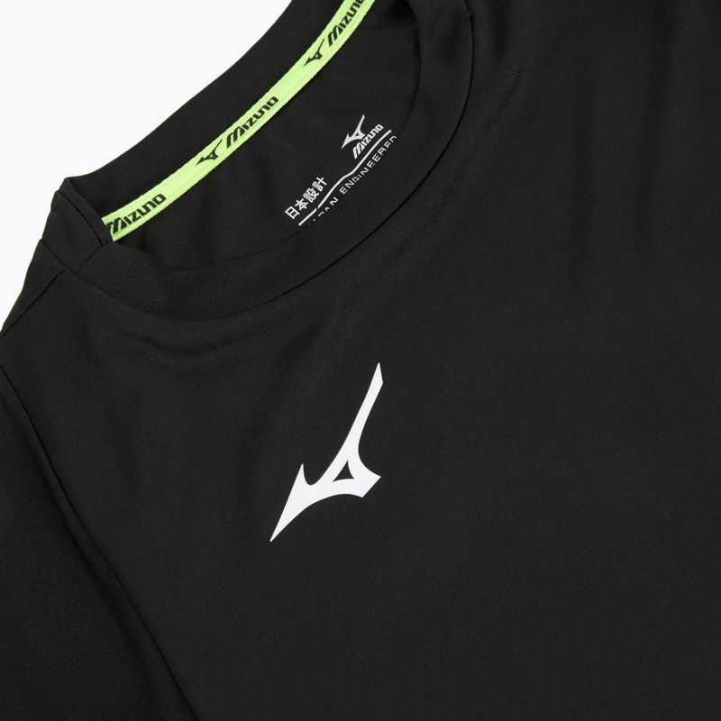 Detské tréningové tričko Mizuno Core SS black/black 3