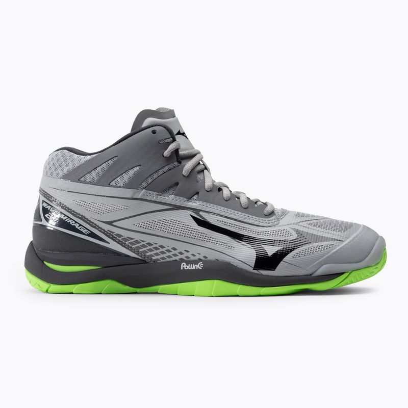 Pánska volejbalová obuv Mizuno Wave Mirage 2.1 Mid green X1GA187037 2