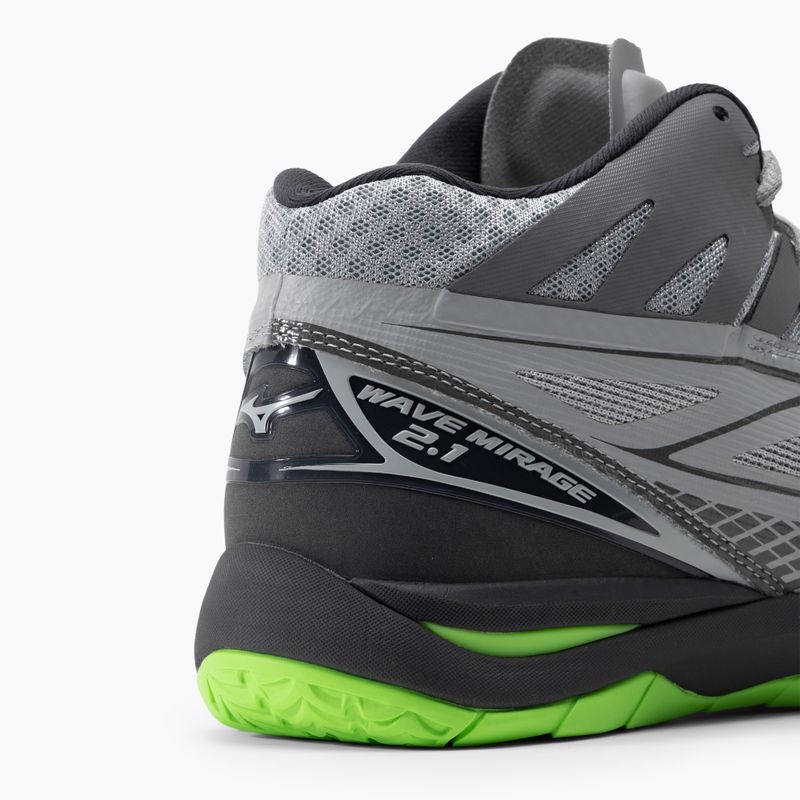 Pánska volejbalová obuv Mizuno Wave Mirage 2.1 Mid green X1GA187037 8