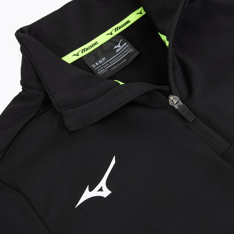 Detská fleecová mikina Mizuno Shizuoka Tech Fleece whitenavy 3