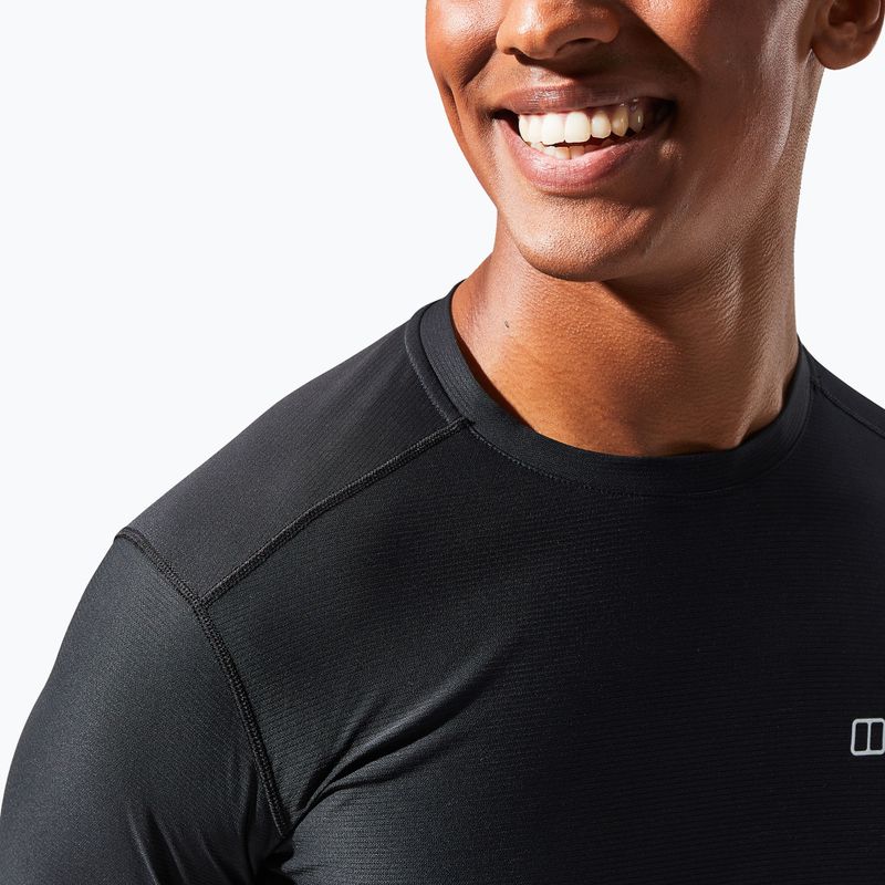 Longsleeve pánsky Berghaus 24/7 Basecrew black/black 6