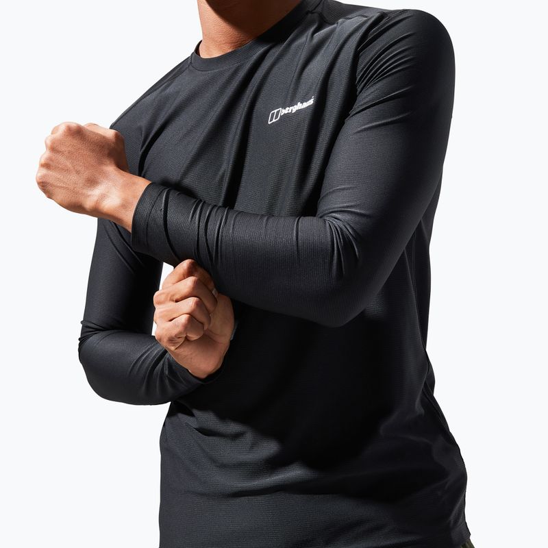 Longsleeve pánsky Berghaus 24/7 Basecrew black/black 7