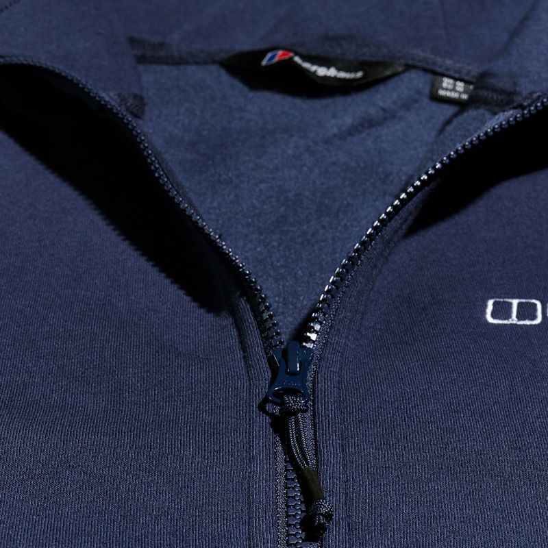 Pánska mikina Berghaus Logo Full Zip dusk 14