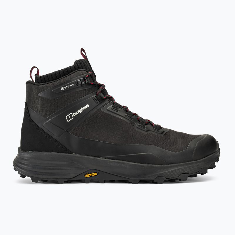 Pánske turistické topánky Berghaus Vc22 Mid GTX black/red 2