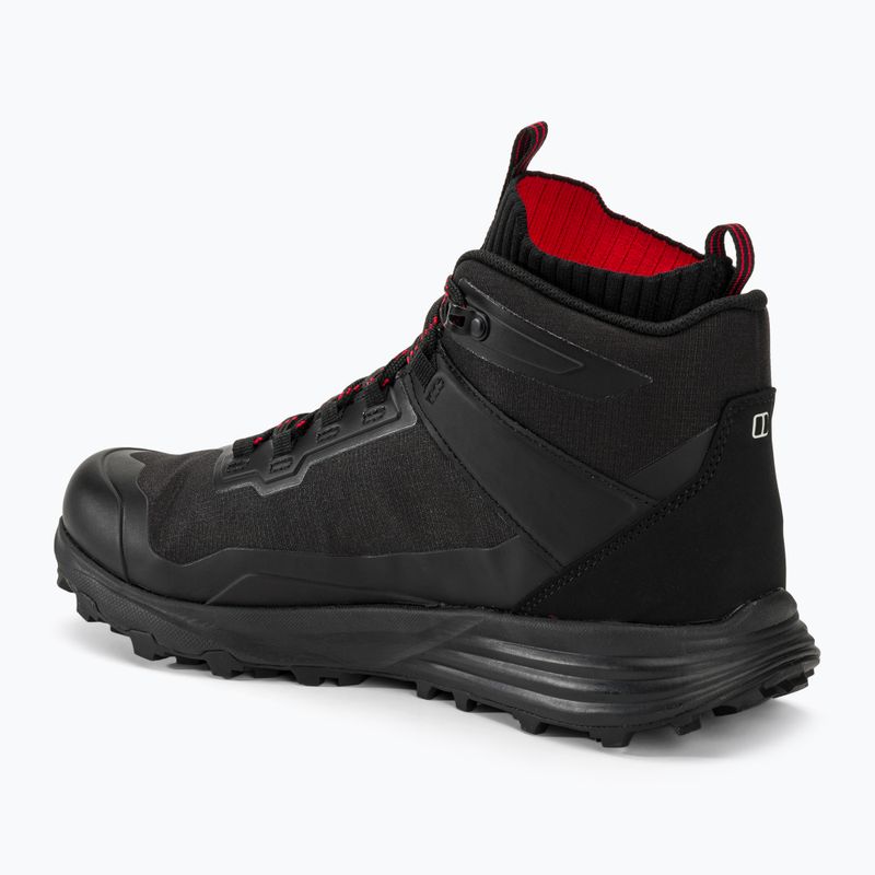 Pánske turistické topánky Berghaus Vc22 Mid GTX black/red 3