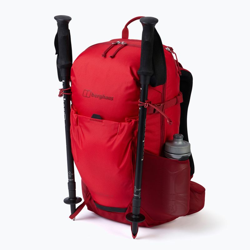 Turistický batoh Berghaus Remote Hike 25 l goji berry/red dahlia 9