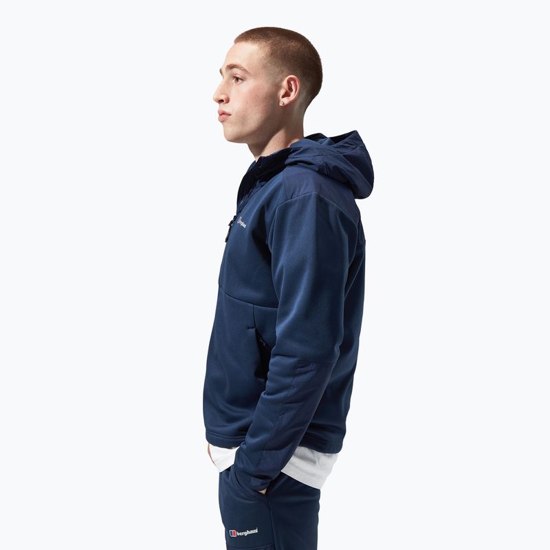 Pánska trekingová mikina Berghaus Reacon Hooded dusk 4