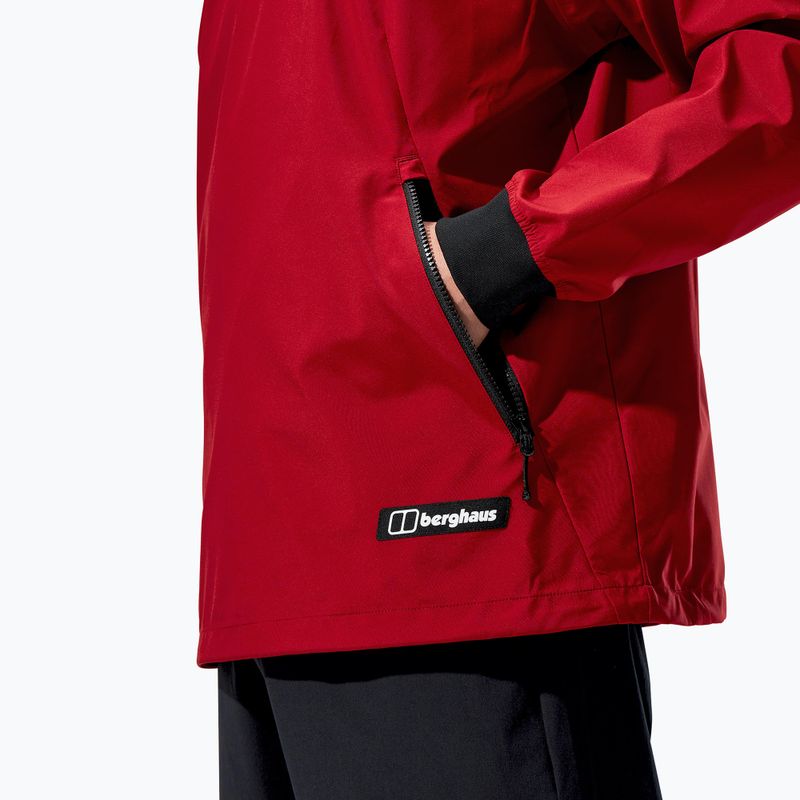 Pánska bunda Berghaus Fenham Softshell Crew red dahlia 6