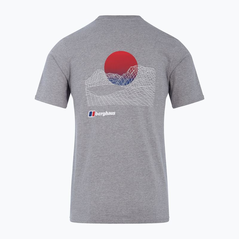 Berghaus pánske tričko Snowdon SS Tee 2.0 grey marl bci 9