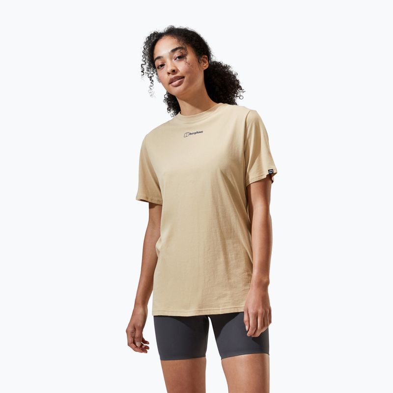 Dámske tričko Berghaus Boyfriend Dolomites sand dune