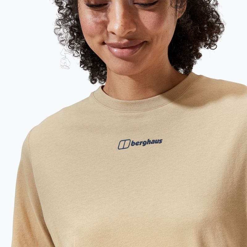 Dámske tričko Berghaus Boyfriend Dolomites sand dune 5
