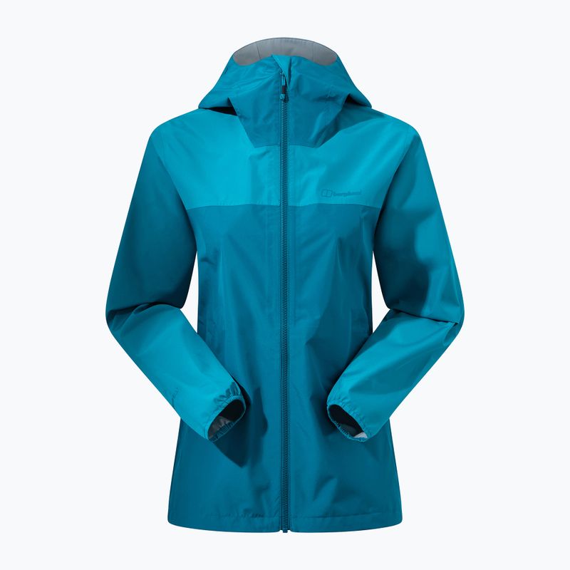 Dámska bunda do dažďa Berghaus Deluge Pro 3.0 deep ocean/jungle jewel 11