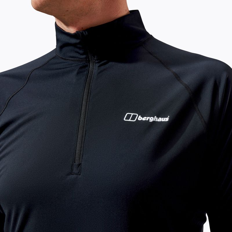 Longsleeve pánsky Berghaus Trailblaze Tech Tee black/black 4