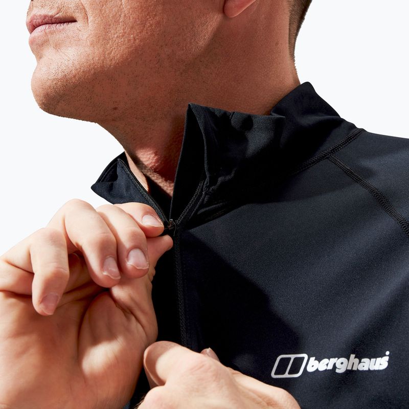 Longsleeve pánsky Berghaus Trailblaze Tech Tee black/black 5