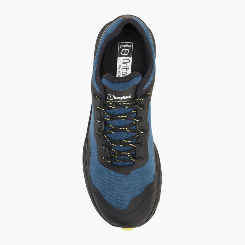 Pánske turistické topánky vBerghaus Vc22 GTX jet black/hale navy/corn husk 5