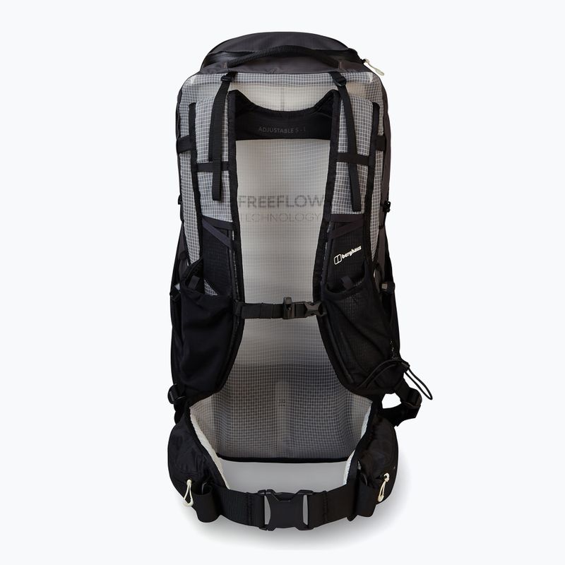 Turistický batoh Berghaus 3D Freeflow 30+5 l grey pinstripe/jet black 2