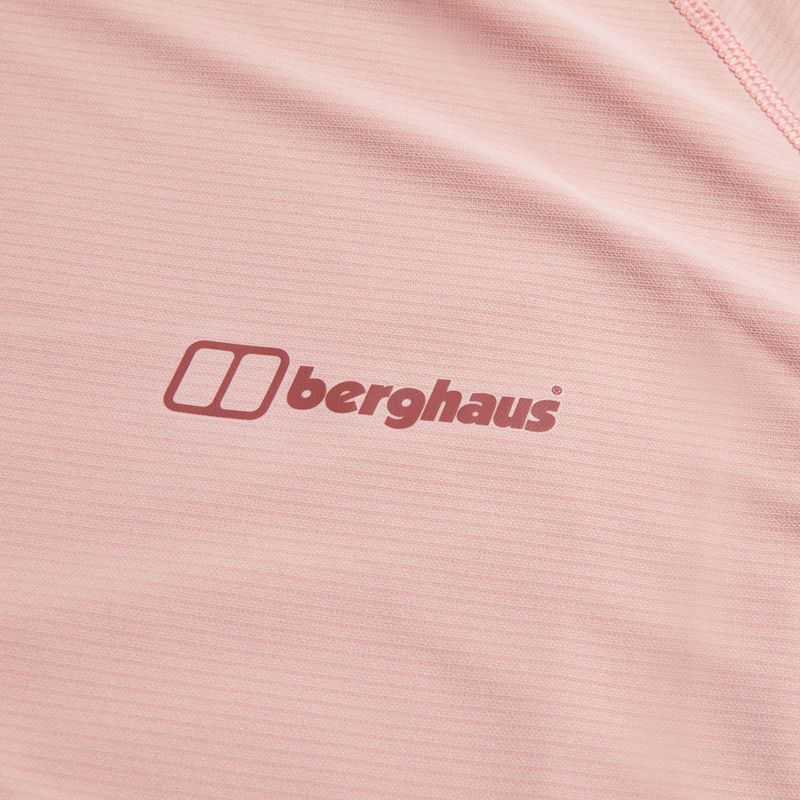 Dámske tričko Berghaus  24/7 Tech Basecrewss peach bloom 7