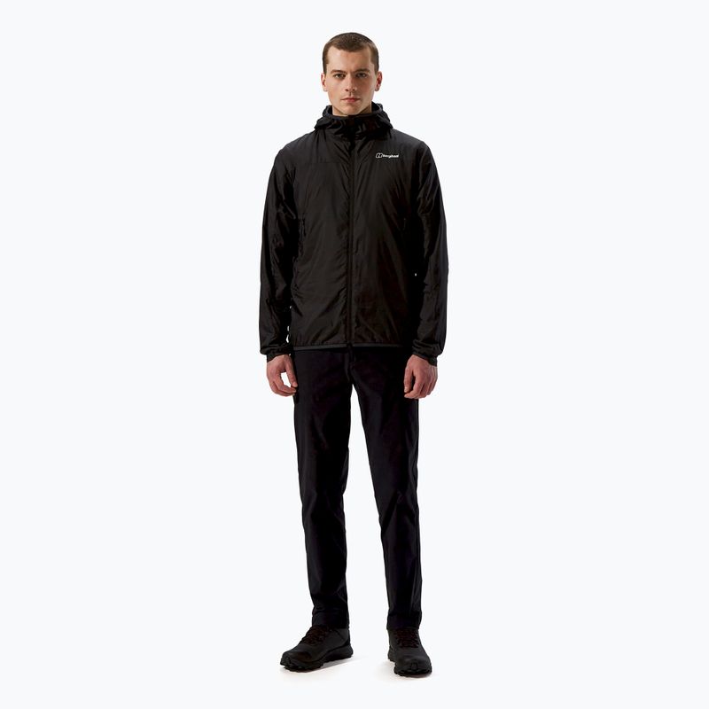 Pánska vetrovka Berghaus Alpha Resist-Air black/black 2