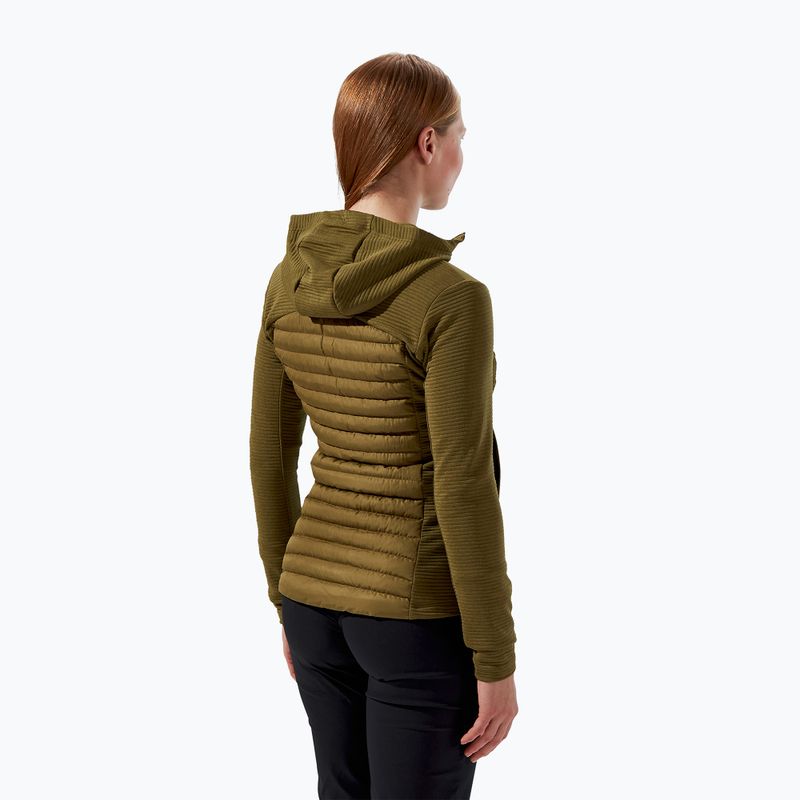 Dámska bunda Berghaus Nula Hybrid oak moss 3