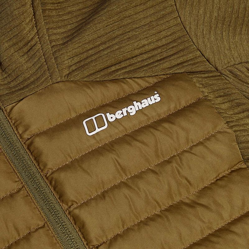 Dámska bunda Berghaus Nula Hybrid oak moss 9
