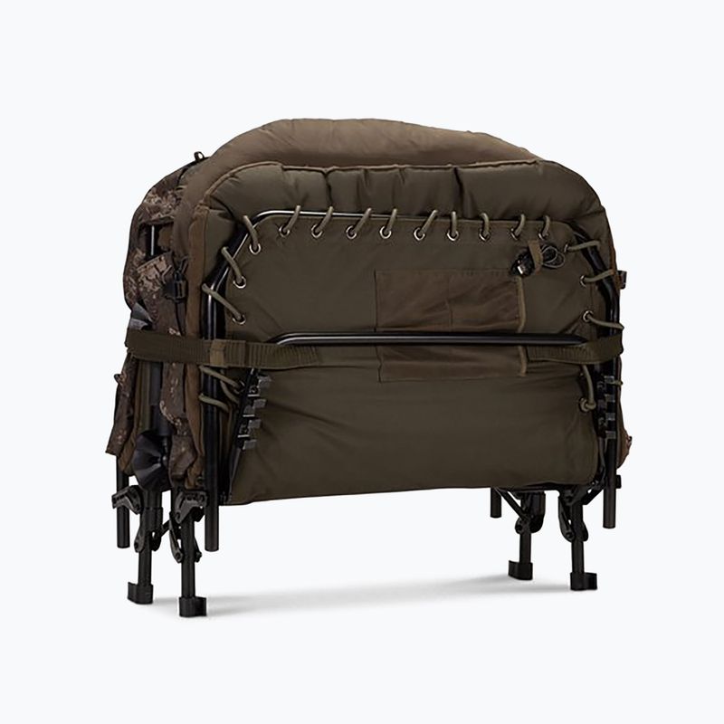 Posteľ Nash Tackle Indulgence MF6 All Season 4 Fold hnedá T949 4
