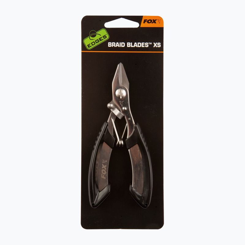 Fox Edges Carp Braid Blades rybárske nožnice čierne CAC540
