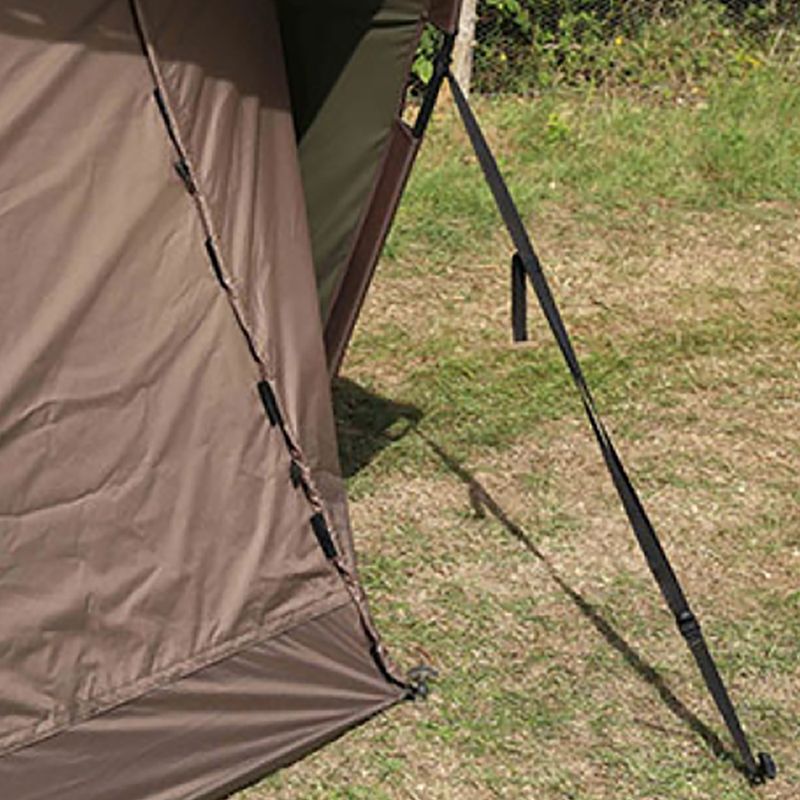 Rybársky stan Fox International Retreat+ Ripstop Ventec 2 Man Ext Wrap hnedý CUM203 4