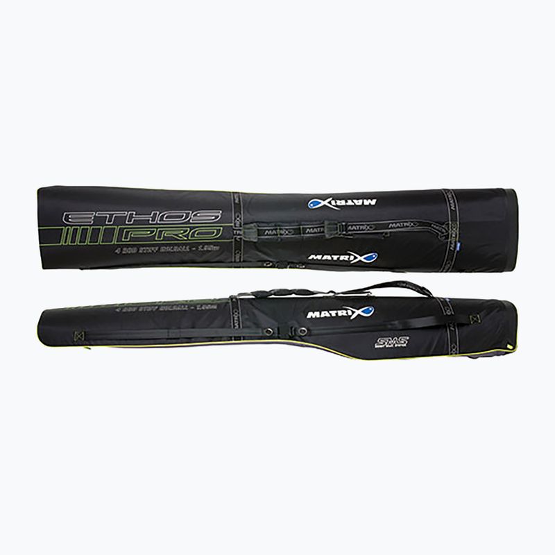 Matrix Pro 4 Rod Stiff Holdall puzdro na prúty čierne GLU084 5