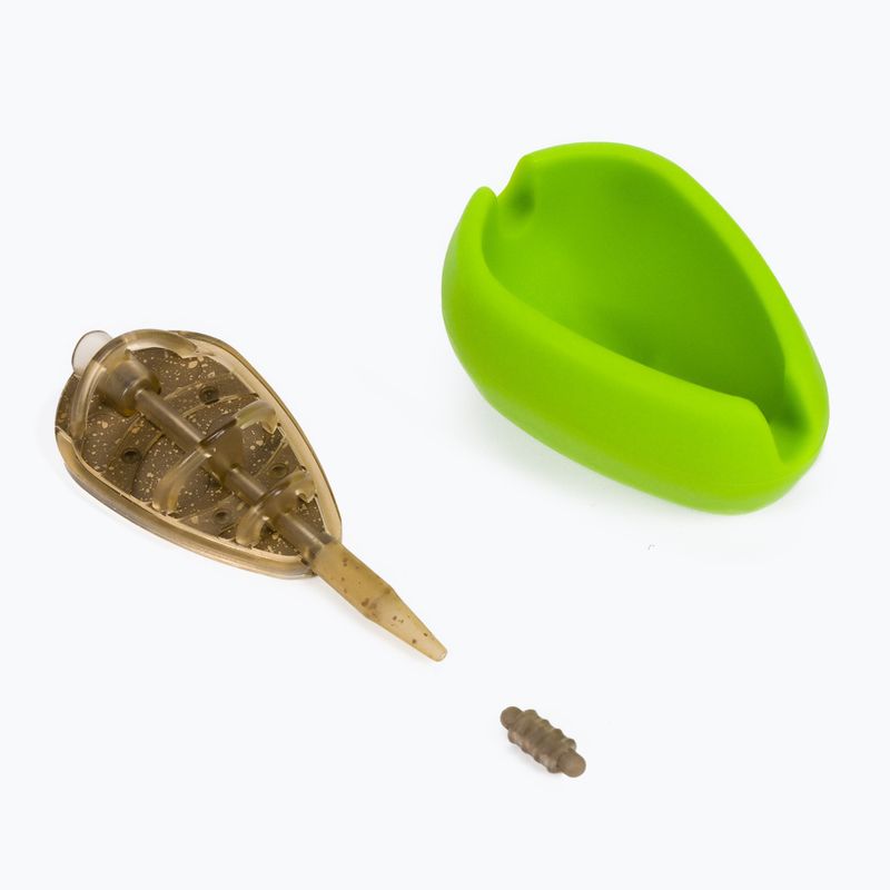 Drennan Flat Method Feeder S košík + forma hnedá TFFFBS15