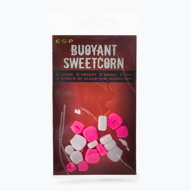 Umelá nástraha ESP Buoyant Sweetcorn ružovo-biela ETBSCPW007
