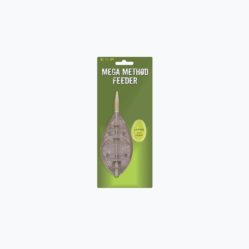 ESP Mega Method Feeder L brown ETFMML056 košík na mletú návnadu
