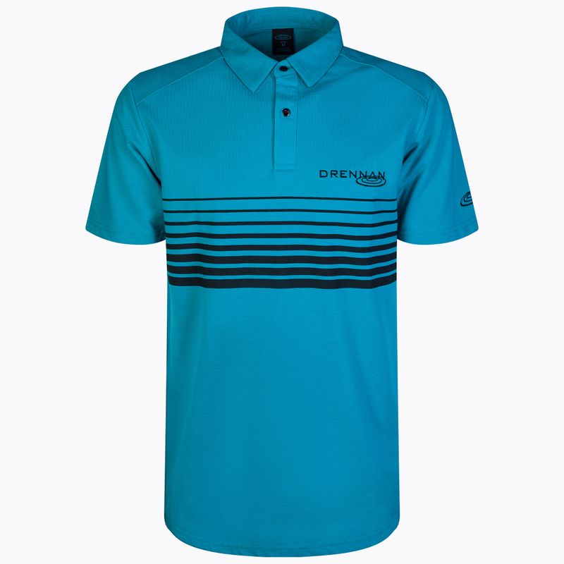 Pánske rybárske tričko Drennan Aqua Line Polo blue CSDAP205