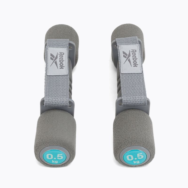 Činky Reebok 2 x ,5 kg šedé RAWT-116BL 3