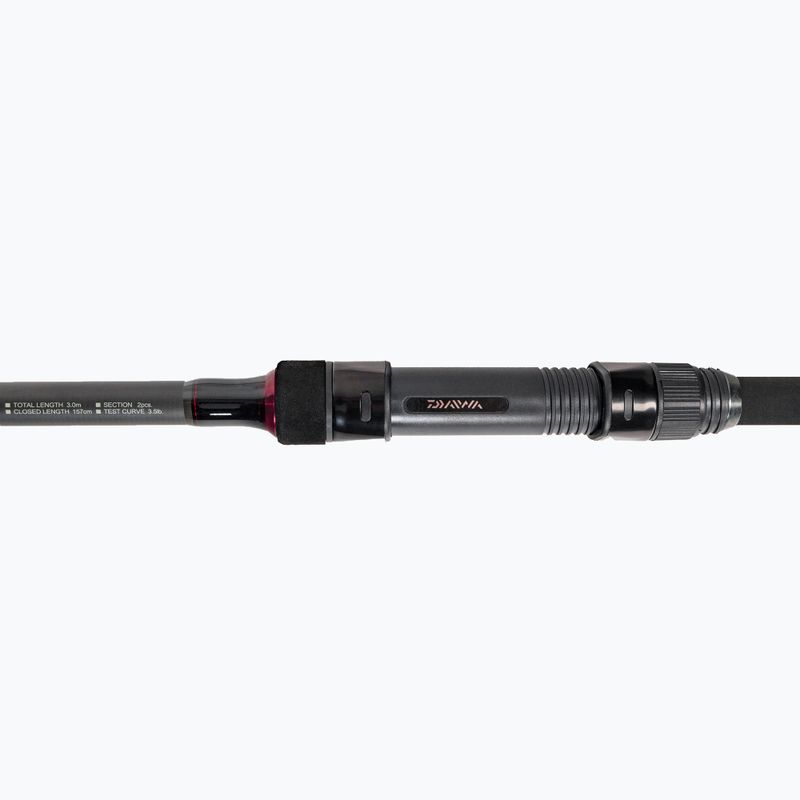 Kaprový prút Daiwa Black Widow čierny 11584-300 2