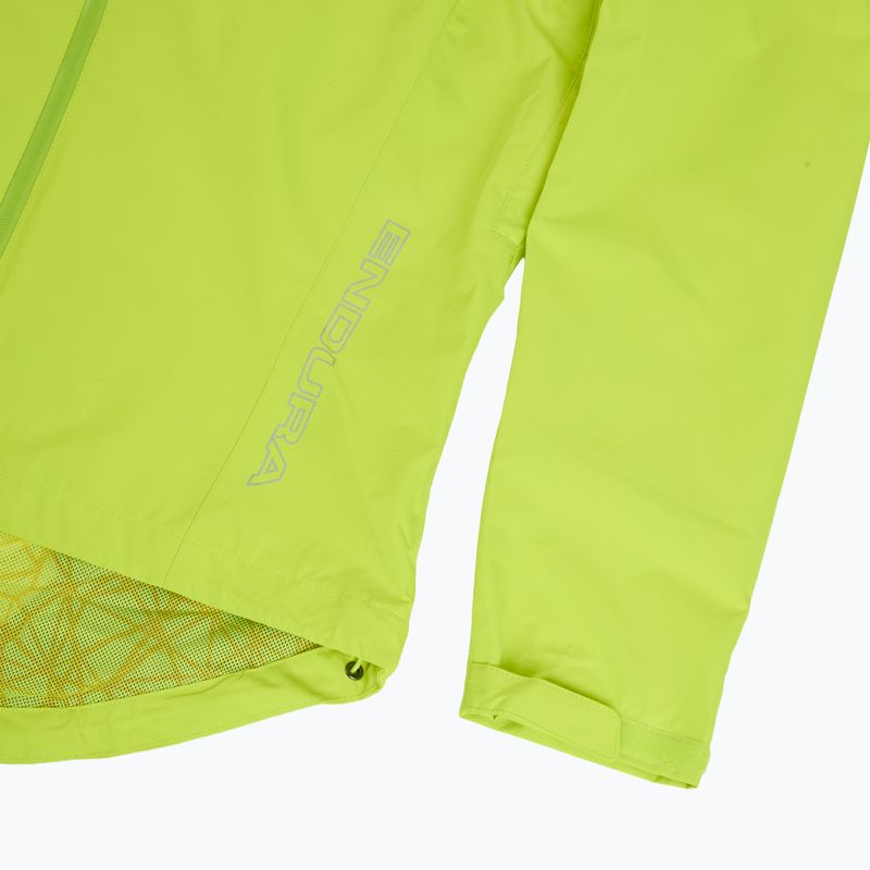Pánska cyklistická bunda Endura Hummvee Waterproof hi-viz yellow 4
