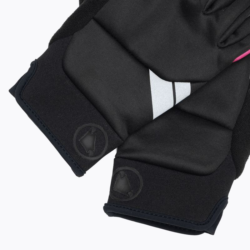 Dámske cyklistické rukavice Endura Windchill v cerise 6