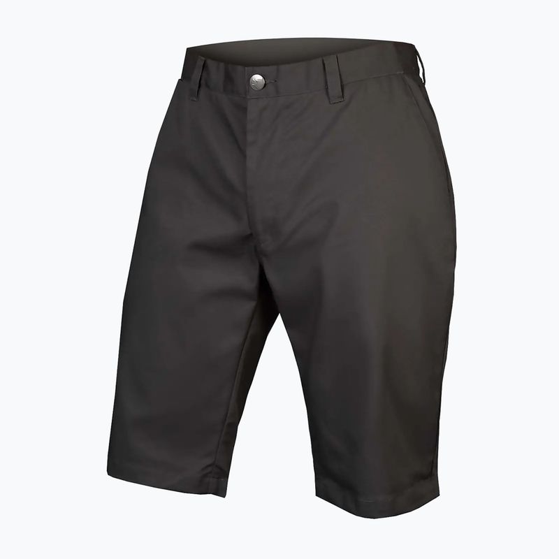 Pánske cyklistické šortky Endura Hummvee Chino W/Liner sivé 3
