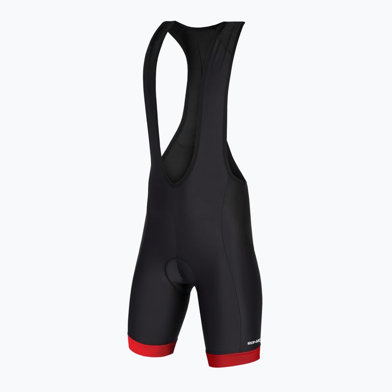 Pánske nohavice Endura Xtract Gel II Bibshort červené 5