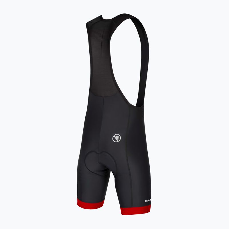 Pánske nohavice Endura Xtract Gel II Bibshort červené 6