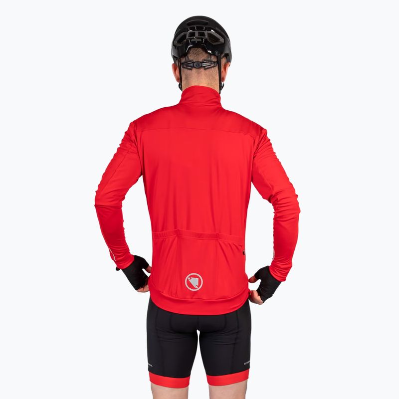 Pánske nohavice Endura Xtract Gel II Bibshort červené 8